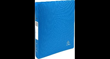 Exacompta 10x Ringband 2 ringen 30 mm OnDoorzichtig hard PP 10/10de (met rugetiket) - A4 maxi - Lichtblauw - 54392E