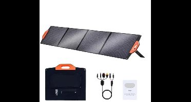 Zonnepanelen - Monokristallijne Zonnepaneel Kit - Zonne Energie - Opvouwbaar - 120W - Waterdicht en Draagbaar - voor Powerstations, Camping & Outdoor