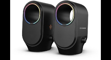 Gaming bluetoothspeakers - NOVA GAMING - Cygnus - RGB LED - Zwart