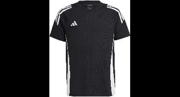 adidas T-shirt Kinderen Tiro 24 Sweat Tee Zwart - Maat 128cm