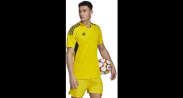 adidas T-shirt Heren Condivo 22 Match Day Jersey Geel - Maat XL