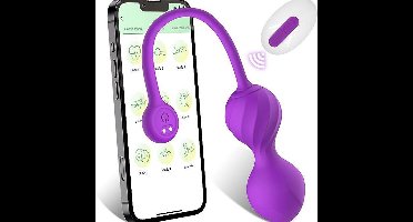 Oneay APP G-spot vibrator, clitorisvibrator met 9 vibratiestanden, op afstand bedienbaar, waterdicht siliconen seksspeeltje voor volwassenen, geschikt voor vrouwen en stellen.