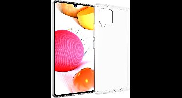 Accezz Hoesje - Geschikt voor Samsung Galaxy A42 - Clear Backcover - Transparant