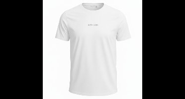 Björn Borg heren O-hals shirt classic logo wit