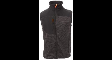 Payper Tour - melange steel grey/black-fluorescent orange - S