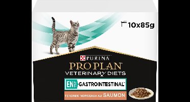 Pro Plan Veterinary Diets Feline En Gastrointestina 10x85 g - Kattenvoer - Zalm