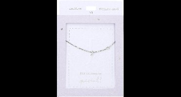 Depesche - Ketting "Heart of Gold" - mot. 013 - J - silver