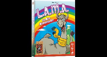 999 Games - LAMA - Vlot Kaartspel - Eenvoudige spelregels - Familiespel - Gezelschapsspel - Educatief spel - Klein cadeautje