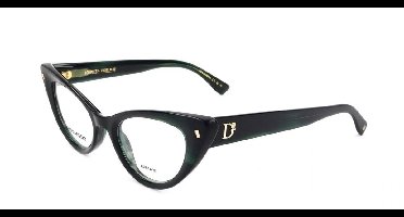 Dsquared2 D2 0116 Horn green 49/20/145 WOMAN Brilmonturen