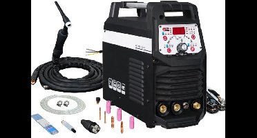 TIG-Lasmachine – DC Lasmachine – MMA Elektrodelasser – Multifunctioneel – 200 Ampère – Lichtgewicht 8 Kg - Pakket 1