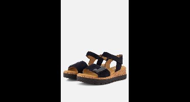 Gabor Sandalen blauw Suède - Maat 37.5