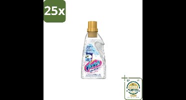 25 x Vanish – Wasbooster Gel – Oxi Action Whitening – 750 ml - Grootverpakking - Wasbooster Gel - Witte Was - Vlekverwijdering - Witversterking - Actieve Zuurstof