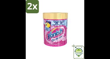 Vanish Oxi Action Wasbooster Poeder Gekleurde Was 470 gr - Voordeelverpakking - 2 stuks - Wasbooster - Kleurbehoud
