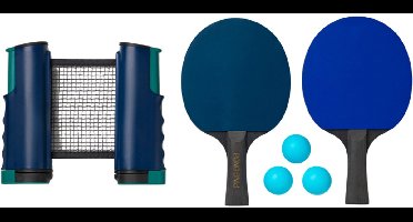 Printworks Portable Table Tennis - Ping Pong - Blauw