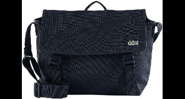 LACOSTE schoudertas tabletzak Messenger Bag Abimes donkerblauw