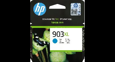 HP 903XL - Inktcartridge - Origineel - Hoge capaciteit - Cyaan