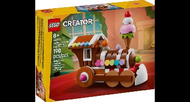 LEGO Kerst Creator 40777 Celebration Series: Gingerbread Train Ornament - Vieringenserie: peperkoektrein