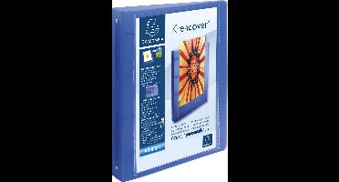 Exacompta 15x Kreacover Ringband Chromaline PP 7/10de met 4 ringen van 30mm - A4 maxi - Geassorteerd - 51769E