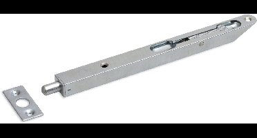 DX bascule kantschuif 600x20x15 mm - afgeschuind rond verzinkt - KSB-60020RBV