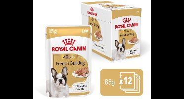 Royal Canin - Hondenvoer Nat Adult French Bulldog - 12 x 85 gr