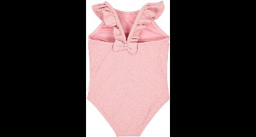 Little Dutch Badpak met Ruches - Dreamy Pink Rose - Maat 62/68