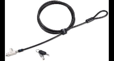 Kensington N17 Keyed Laptopslot met Sleutel - Zilver