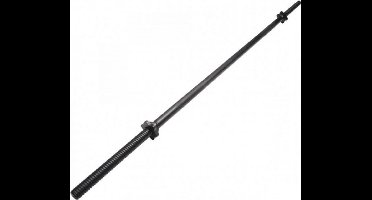 Gorilla Sports Halterstang - 170 cm - 30/31 mm - Schroefsluiting - Zwart