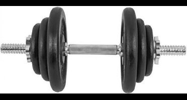 Gorilla Sports Gyronetics Dumbell 20 kg Gietijzer (25 mm) Verstelbaar