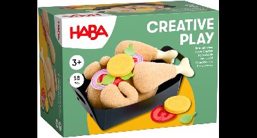 Haba speelgoed gebraden kip - Creative Play rollenspel keuken.