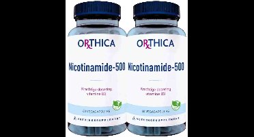 Orthica Nicotinamide-500 - 2 x 60 tabletten - Voordeelverpakking