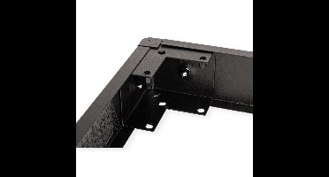 ROLINE-sokkel voor netwerkkast, 600x600 BxD, zwart