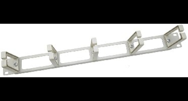 DSIT 19 inch kabelhouder 1U wit