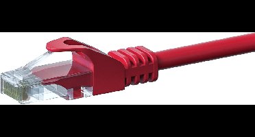 Danicom UTP CAT5e patchkabel - 50 meter rood - 100% koper - netwerkkabel - internetkabel - UTP kabel - RJ45 - 1000 mbit/s