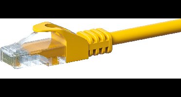 Danicom CAT5e UTP patchkabel - 1 meter geel - CCA - netwerkkabel - internetkabel - UTP kabel - RJ45 - 1000 mbit/s