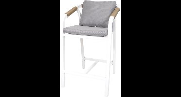 Rimini barstoel tuin wit (Set van 4)