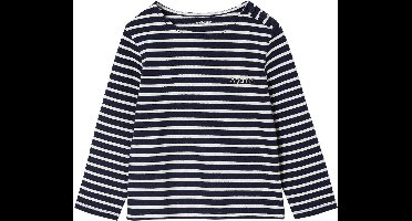 Vertbaudet Gestreept meisjesshirt lange mouwen