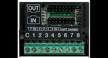 Legrand BTicino Sfera printplaat huistel inbouw in deurl spr, voor max. 8 drukknoppen