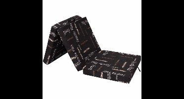 Tuinstoel Zwart 190 x 70 x 9 cm