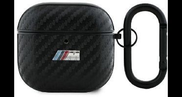Bmw Airpods 4 Pu Carbon M Collection Hoesje Met Krasbescherming