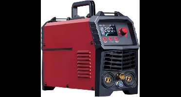 2-In-1 TIG & MMA Lasmachine – Draagbare Lasmachine – Compacte Lasapparaat – Lichtgewicht Machine – 200 Ampère Vermogen – Instelbare Koeling