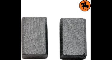 Koolborstelset voor Black & Decker 7308A - 6,35x9,52x14mm