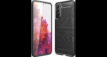 Just in Case hoesje geschikt voor Samsung Galaxy S22+ - Rugged TPU - Zwart