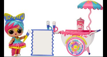 L.O.L. Surprise! Splatters Knutselkar - Meubelspeelset met pop