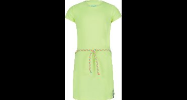 4PRESIDENT Meisjes jurk - Neon Bright Yellow - Maat 104 - Meisjes jurken