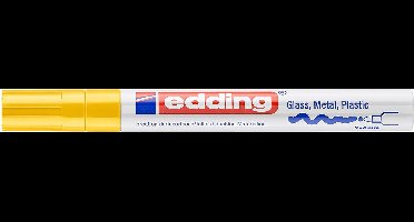 edding-750 glanslakmarker geel   1Stuks 2-4 milimeter /  4-750-9-005