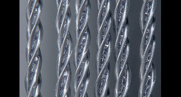 Vliegengordijn-deurgordijn- Orchidea 90x220 cm transparant grijs