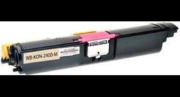 ABC huismerk toner magenta geschikt voor Konica Minolta Magicolor 2400W 2400 2430DL 2430 Desklaser 2450 2450D 2450DX 2450PS 2480MF 2480 2490MF 2490 2500W 2530 2530DL 2550