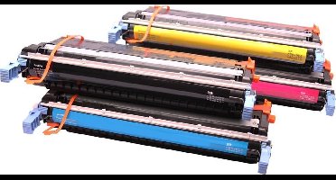 Set 4x ABC huismerk toner geschikt voor HP Color LaserJet 5500 5500DN 5500DTN 5500HDN 5500N 5550 5550DN 5550DTN 5550HDN 5550N HP 645A C9730A C9731A C9732A C9733A