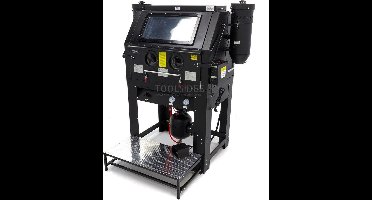 HBM SBC 990 Hoge Druk Straalcabine 6 Bar met 2 Afzuigers