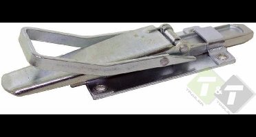 Opbouw spansluiting massief, opbouwhoogte van 26mm